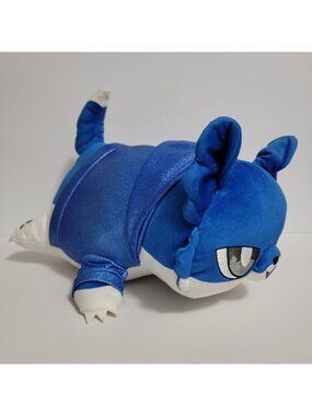 Aphmau Meemeows 11" Ultimate Sparkle Blue Wolf Cat Ein Plush Stuffed Animal